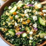 Kale Quinoa Salad - With Lemon Dressing