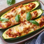 Keto Chicken Parmesan Zucchini Boats (Easy & Healthy!)