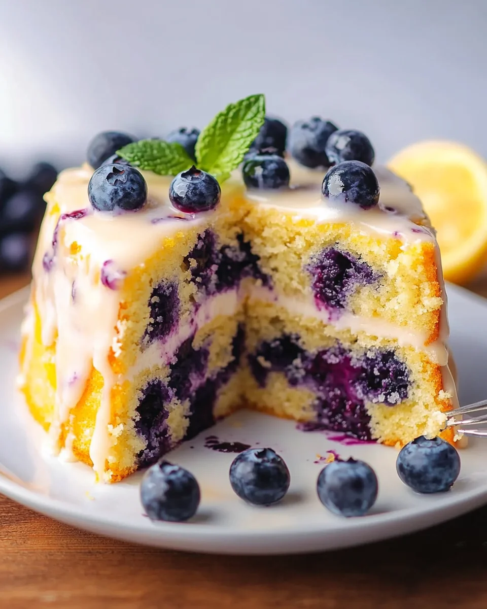 Lemon Blueberry Cake