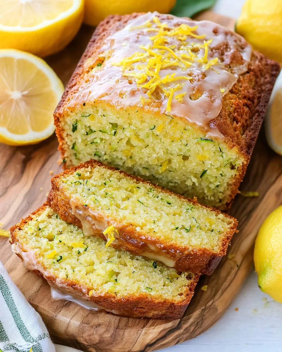 Lemon Zucchini Bread 23 Lemon
