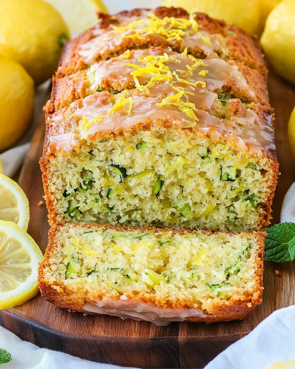Lemon Zucchini Bread 26 Lemon Zucchini Bread