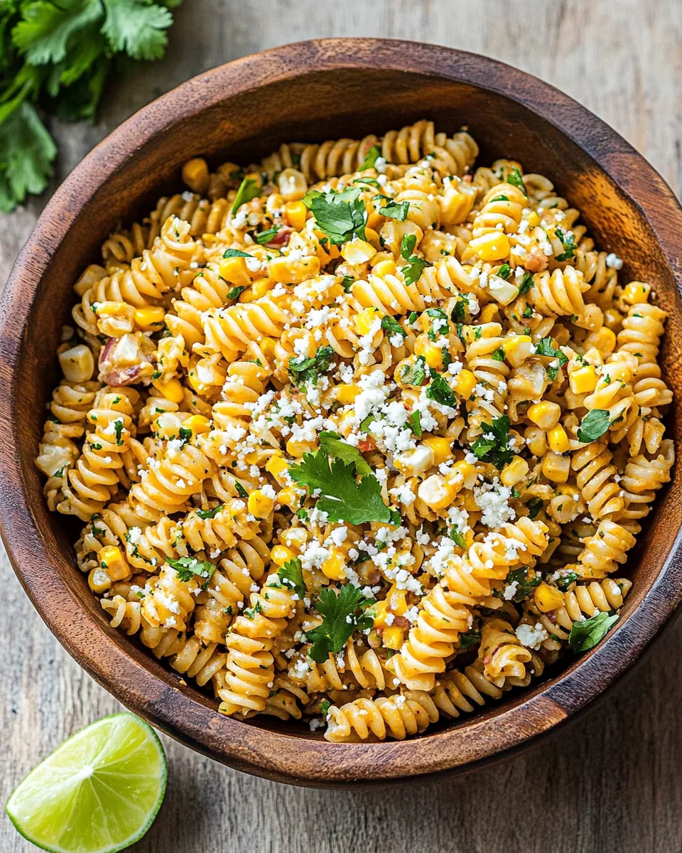 Mexican Street Corn Pasta Salad