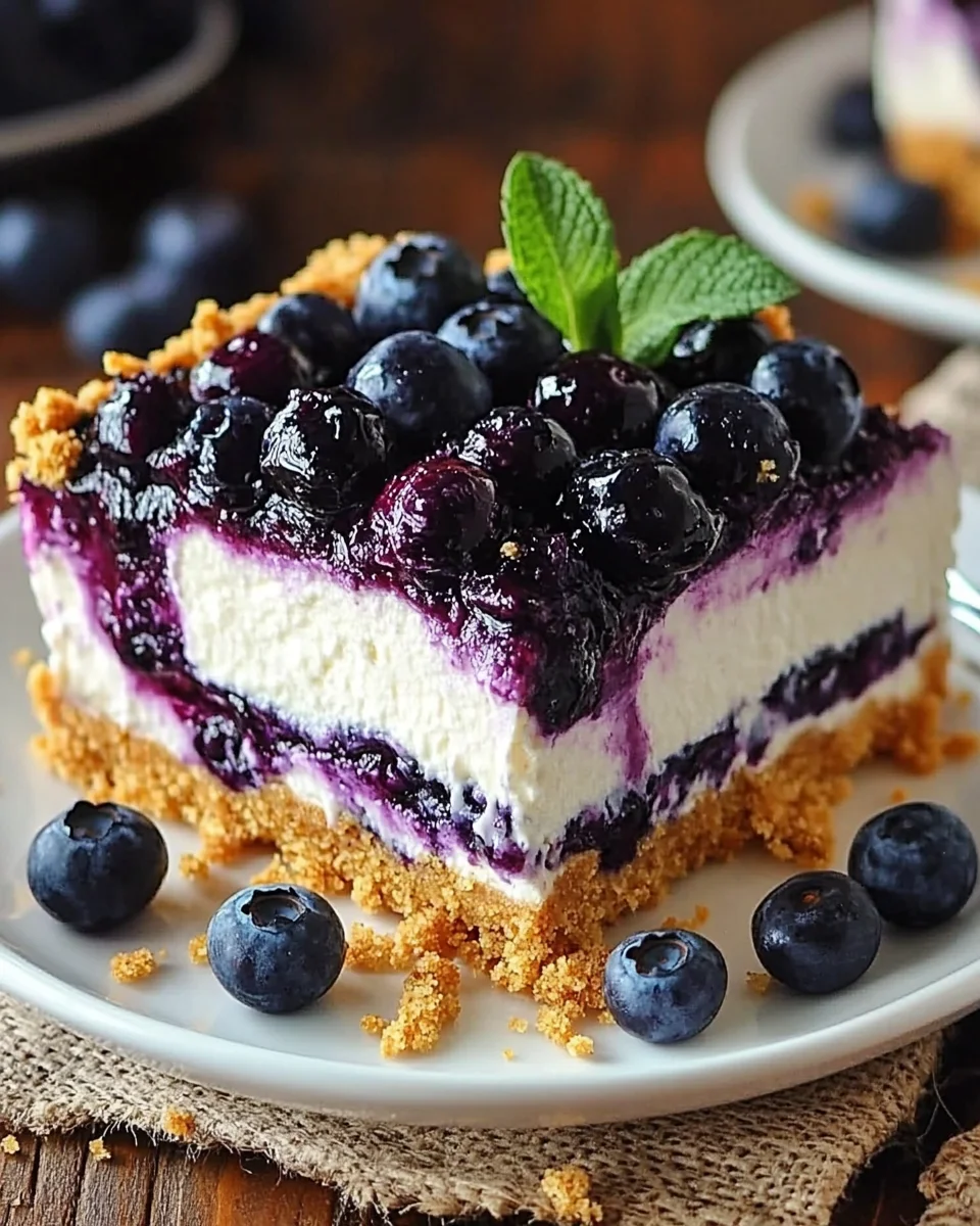 Homepage 18 No-Bake Blueberry Yum Yum