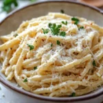 One Pot Creamy Garlic Pasta (Just 20 Minutes!)