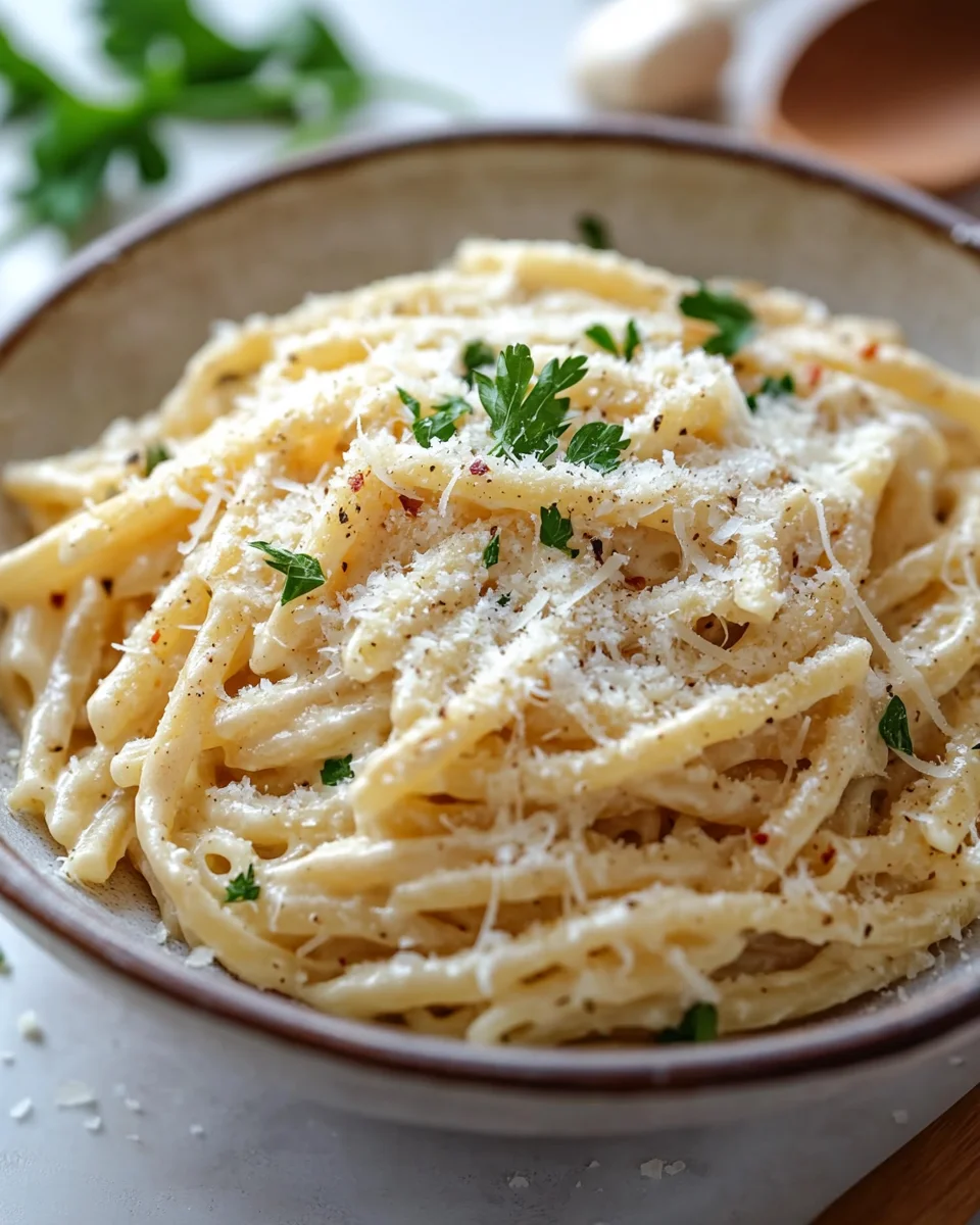 Homepage 5 One Pot Creamy Garlic Pasta (Just 20 Minutes!)