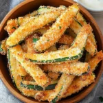 Parmesan Zucchini Fries