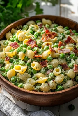 Pea Pasta Salad