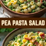 Pea Pasta Salad 17 Pinterest Hidden Image