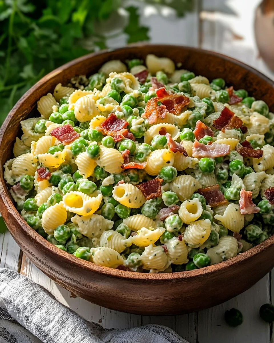 Pea Pasta Salad 22 Pea Pasta Salad