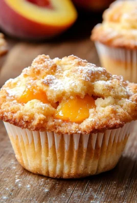 Peach Cobbler Muffins 29 Peach Cobbler Muffins