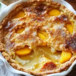 Peaches and Cream Pie