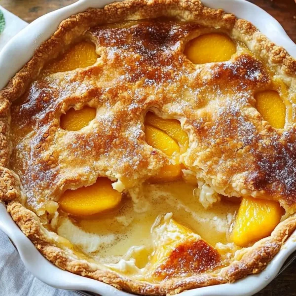 Peaches and Cream Pie