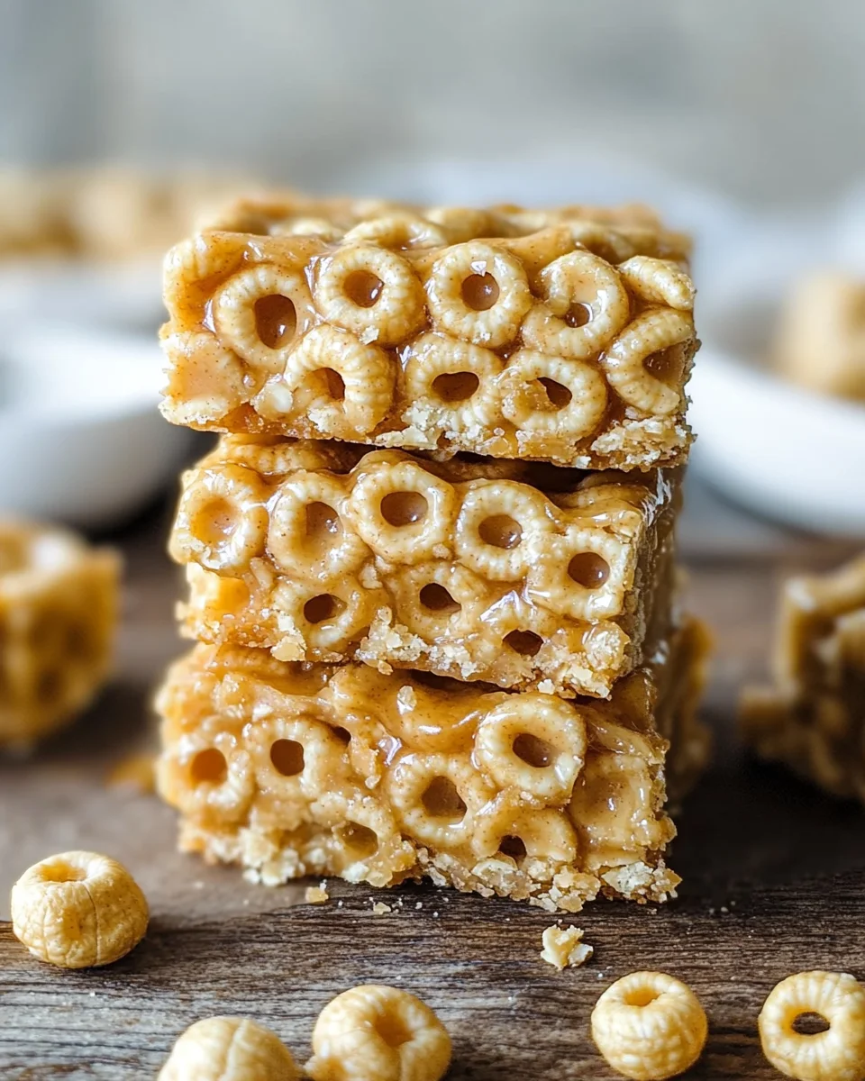 Peanut Butter Cheerio Bars 14 Peanut