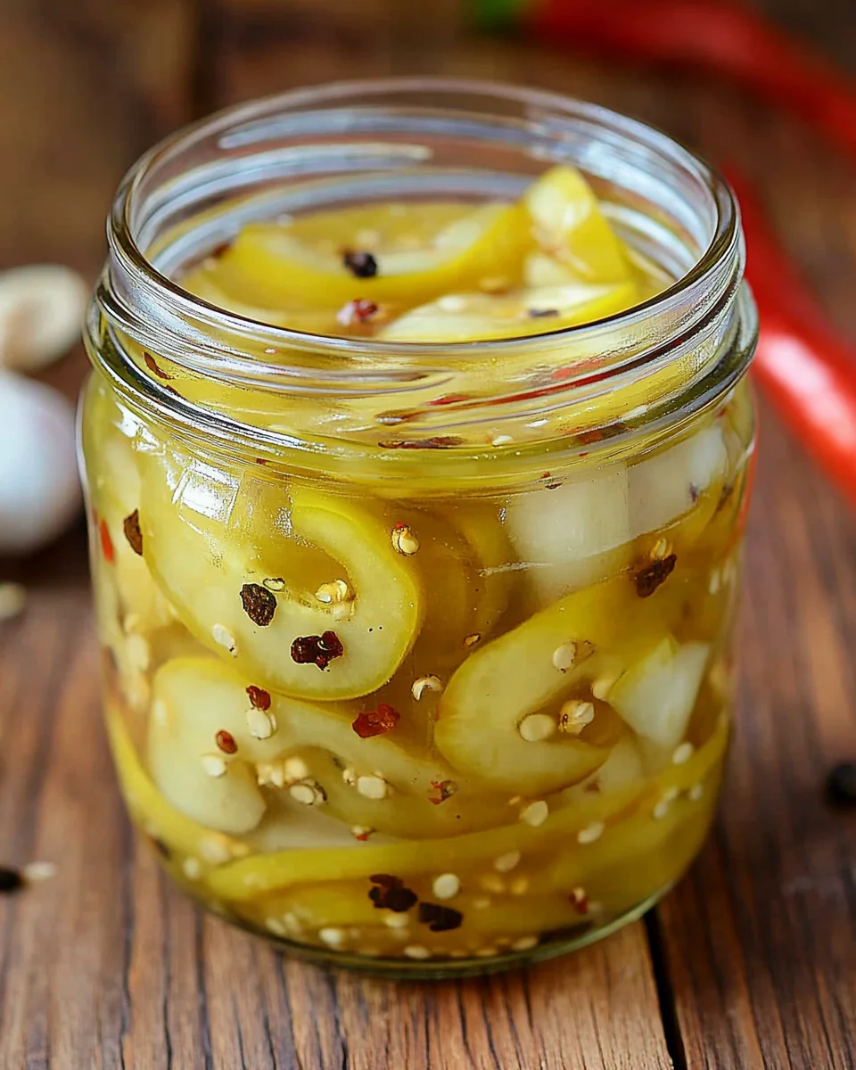 Pickled Banana Peppers 21 Pickled