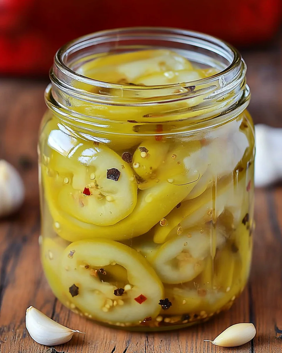 Pickled Banana Peppers 24 Pickled Banana Peppers