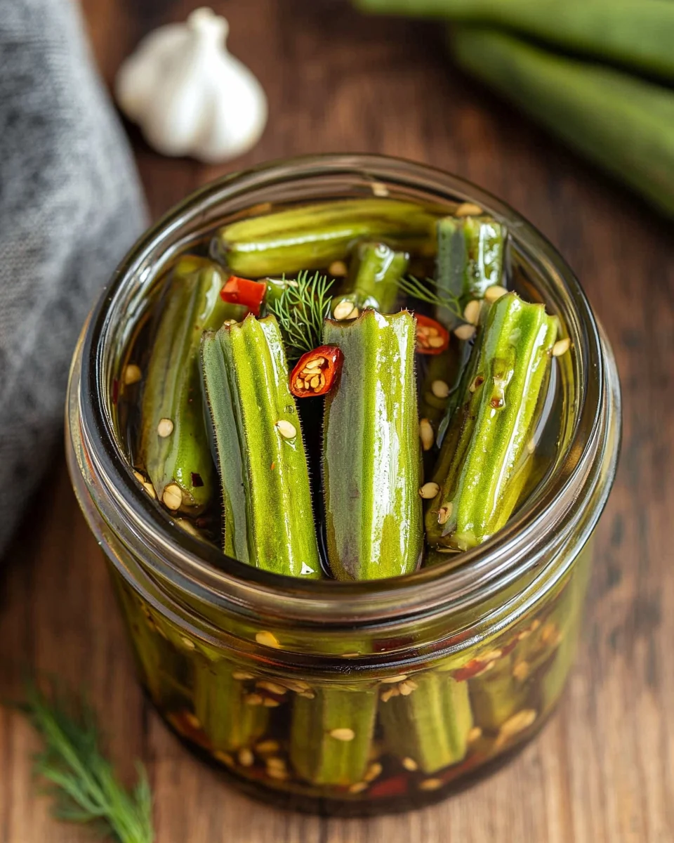 Pickled Okra 25 Pickled Okra