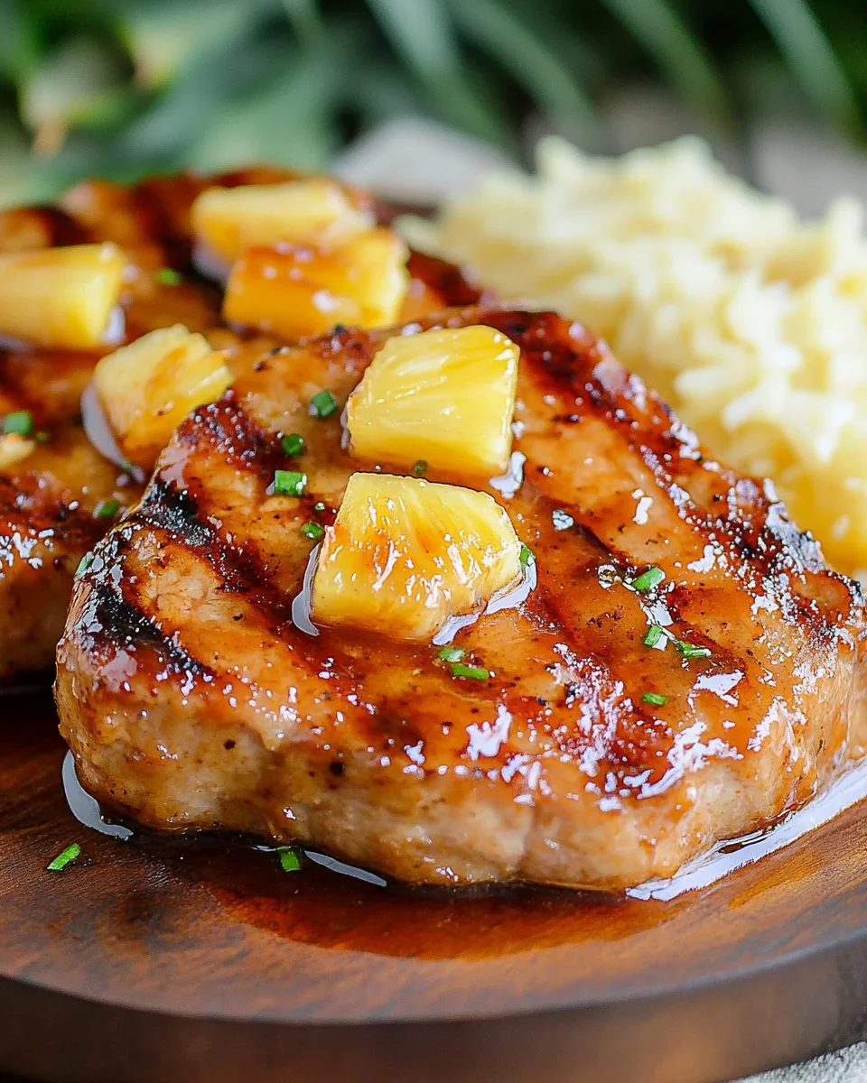 Pineapple Pork Chops Recipe