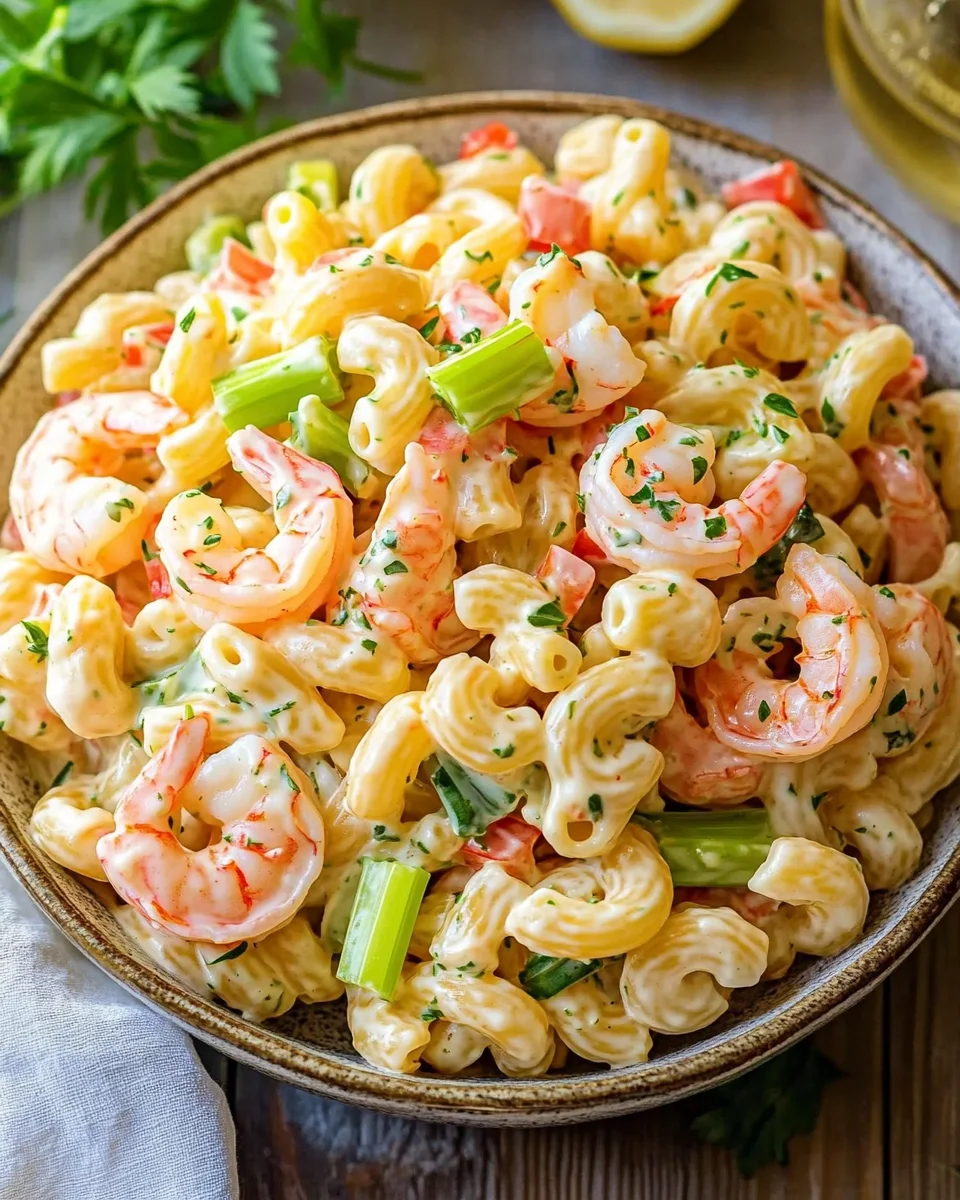 Shrimp Macaroni Salad 23 Shrimp