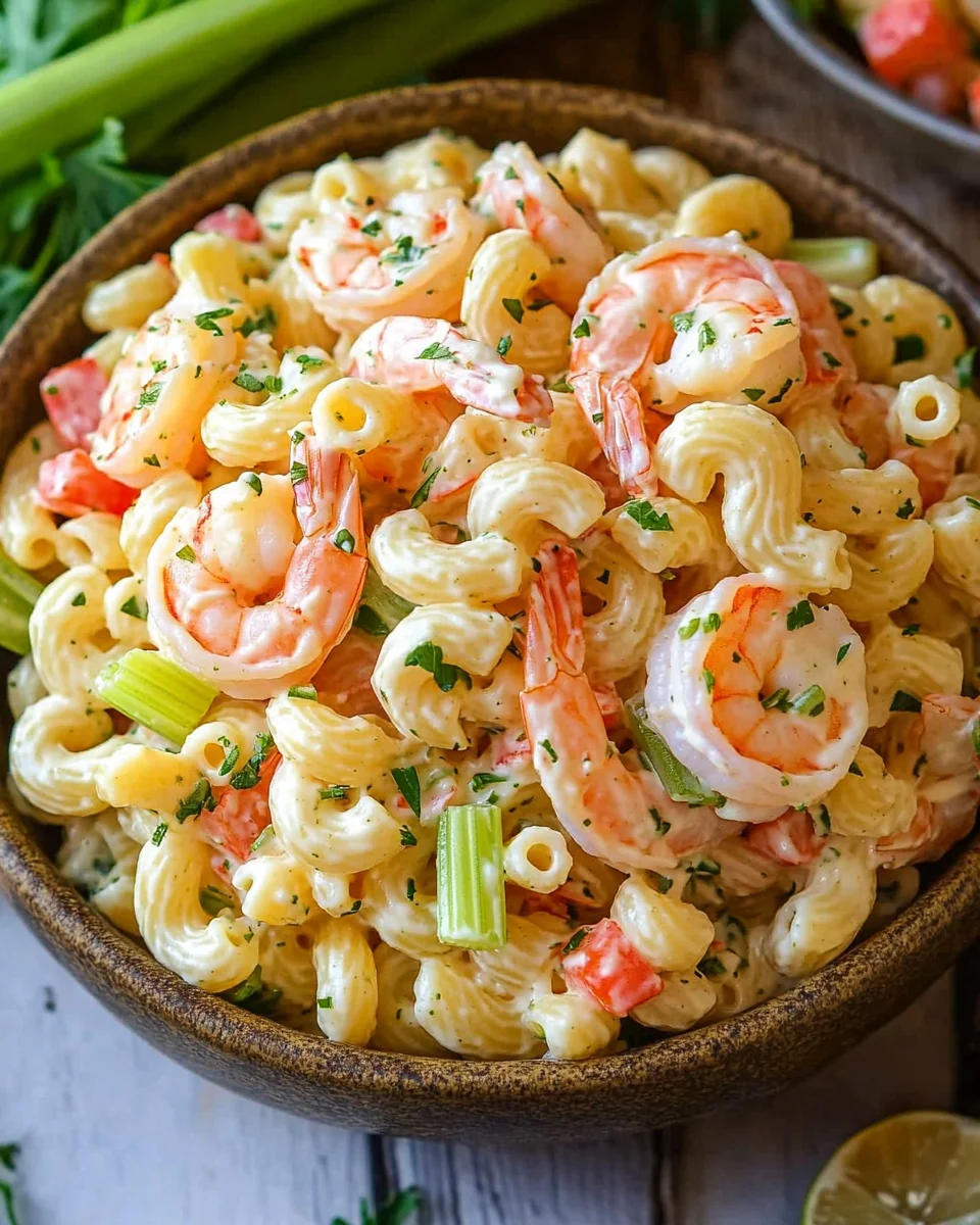 Shrimp Macaroni Salad 26 Shrimp Macaroni Salad