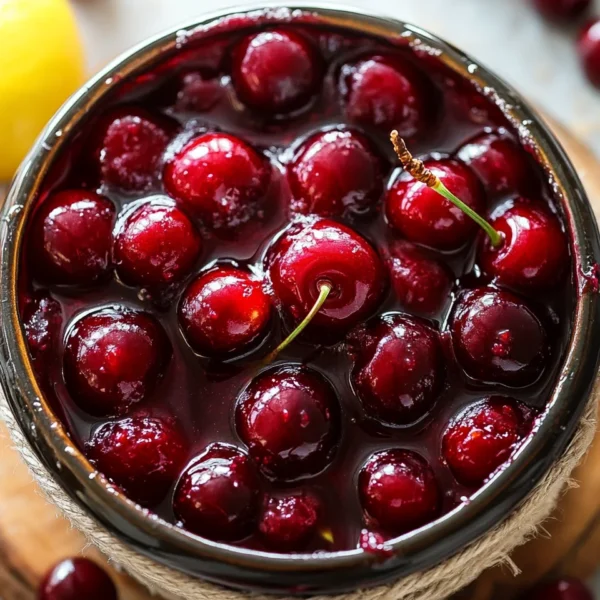 Simple Cherry Pie Filling