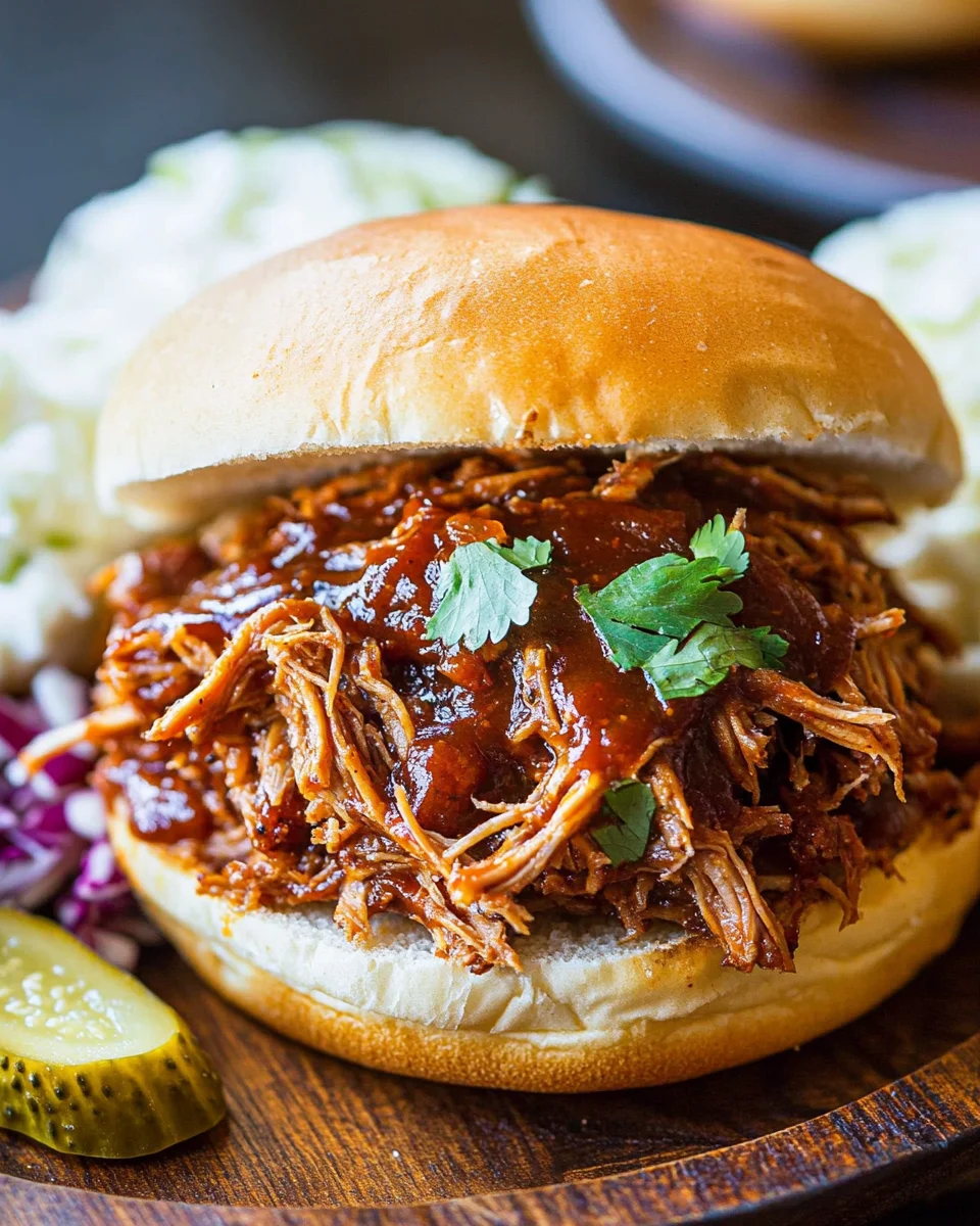 Slow Cooker Texas Pulled Pork 24 Slow