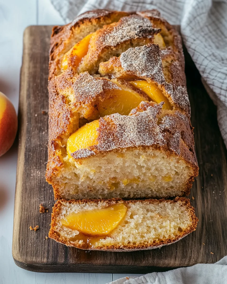 Spiced Peach Bread 30 Spiced Peach Bread