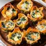 Spinach and Artichoke Wonton Cups Recipe