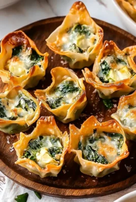 Spinach and Artichoke Wonton Cups Recipe 29 Spinach and Artichoke Wonton Cups Recipe