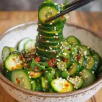 Spiral Cucumber Salad: Korean-Inspired Recipe