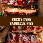 Sticky Oven Barbecue Ribs 24 Pinterest Hidden Image