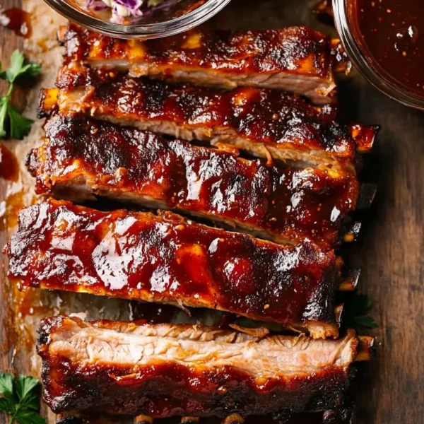 Sticky Oven Barbecue Ribs