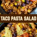 Taco Pasta Salad 22 Pinterest Hidden Image