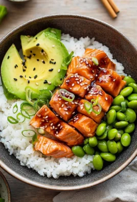 Teriyaki Salmon Sushi Bowl (GF)