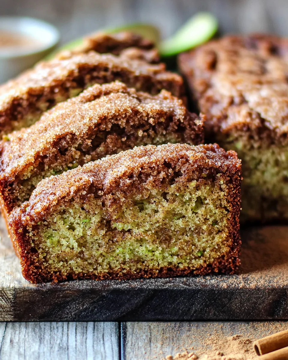 The Best Snickerdoodle Zucchini Bread