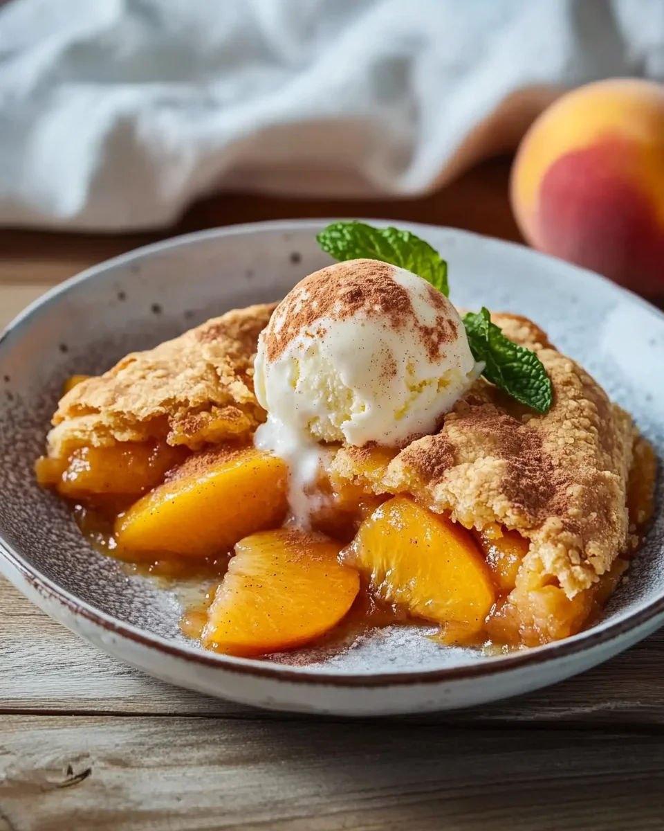 The Best Southern Peach Cobbler Recipe