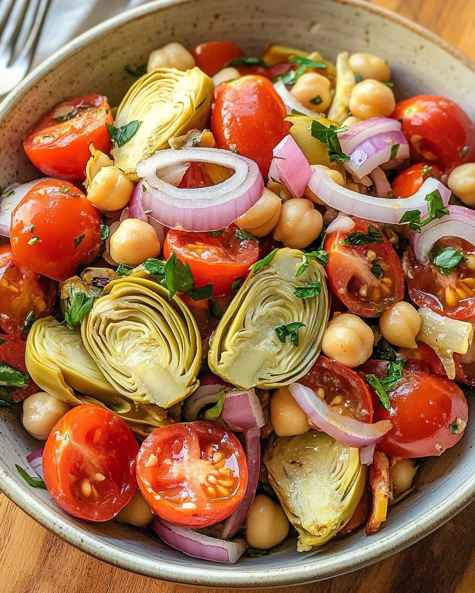 Tuscan Artichoke Tomato Salad 21 Tuscan