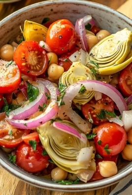 Tuscan Artichoke Tomato Salad