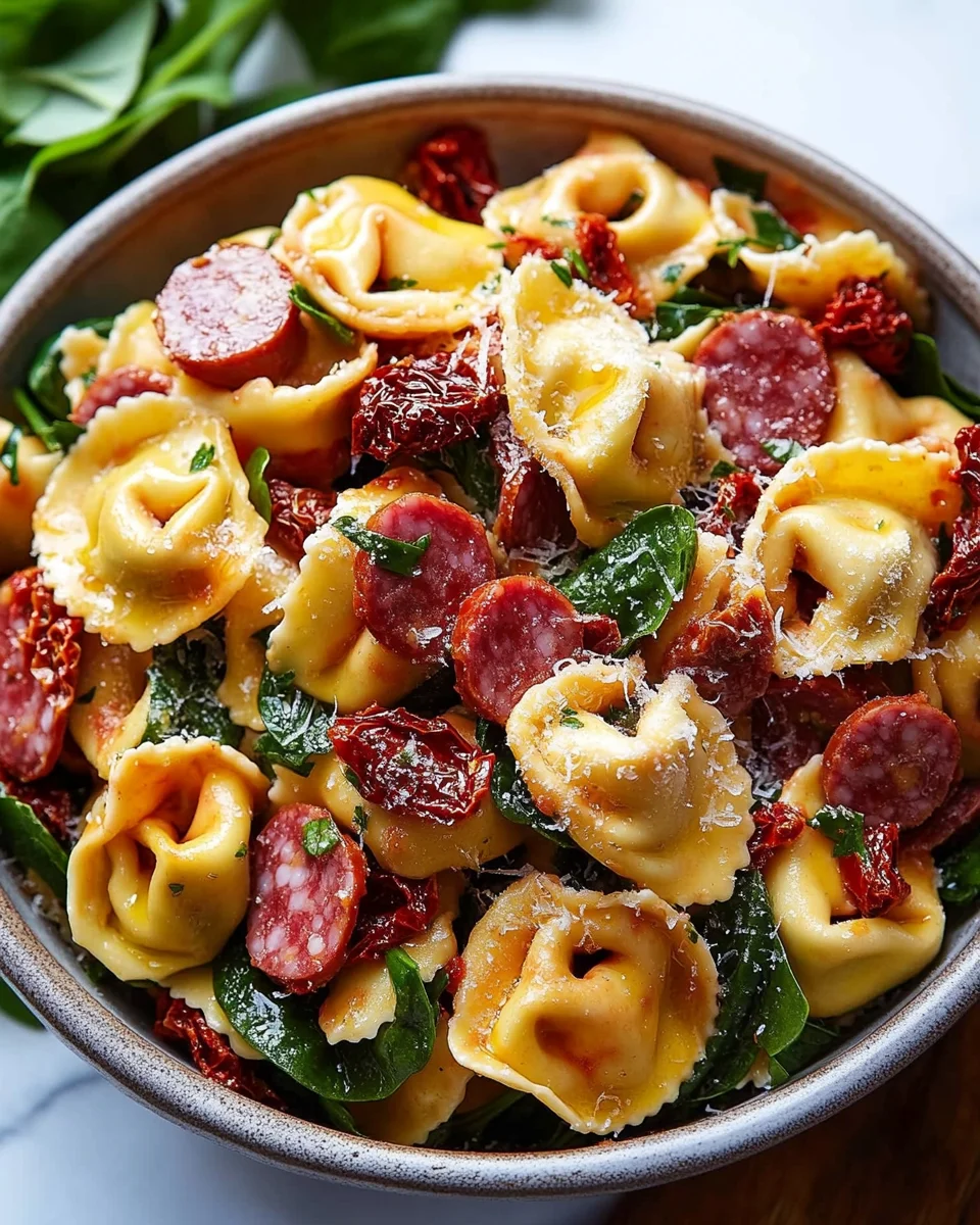 Tuscan Tortellini Salad 18 Tuscan