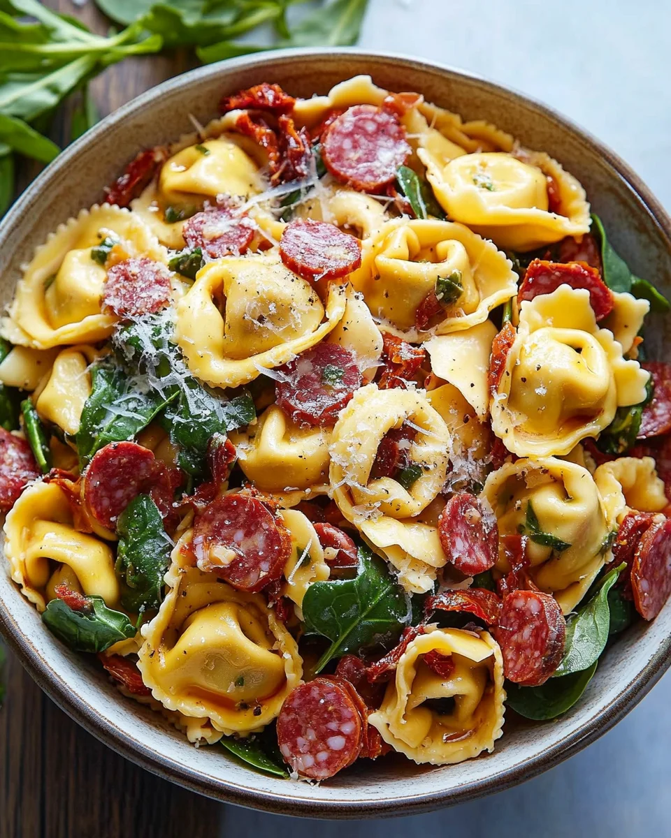 Tuscan Tortellini Salad 21 Tuscan Tortellini Salad