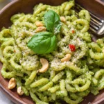 Vegan Avocado Pesto Pasta