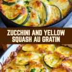 Zucchini and Yellow Squash Au Gratin 17 Pinterest Hidden Image
