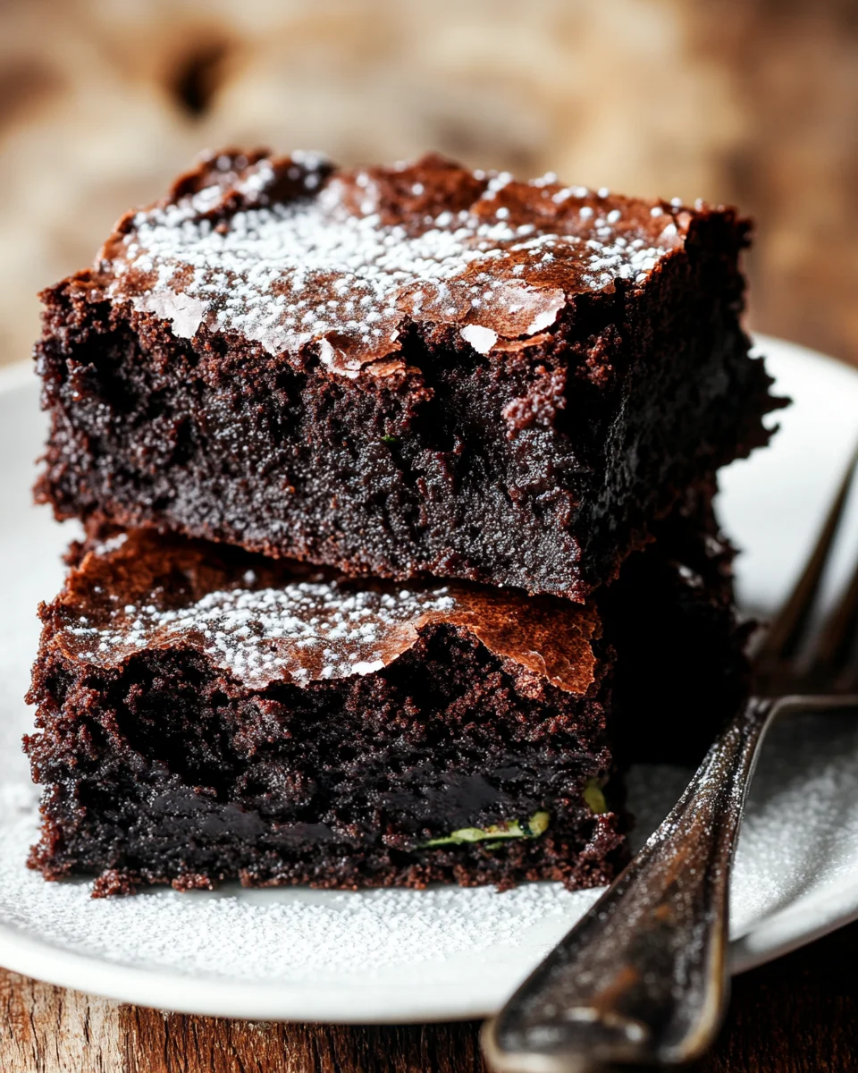 Zucchini Brownies 22 Zucchini