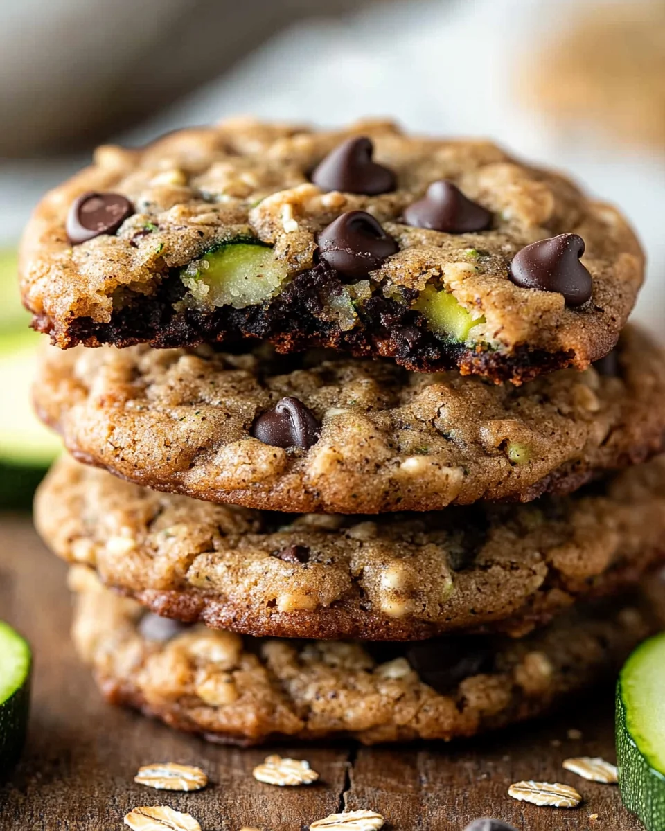 Zucchini Chocolate Chip Cookies 27 Zucchini