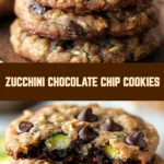 Zucchini Chocolate Chip Cookies 25 Pinterest Hidden Image