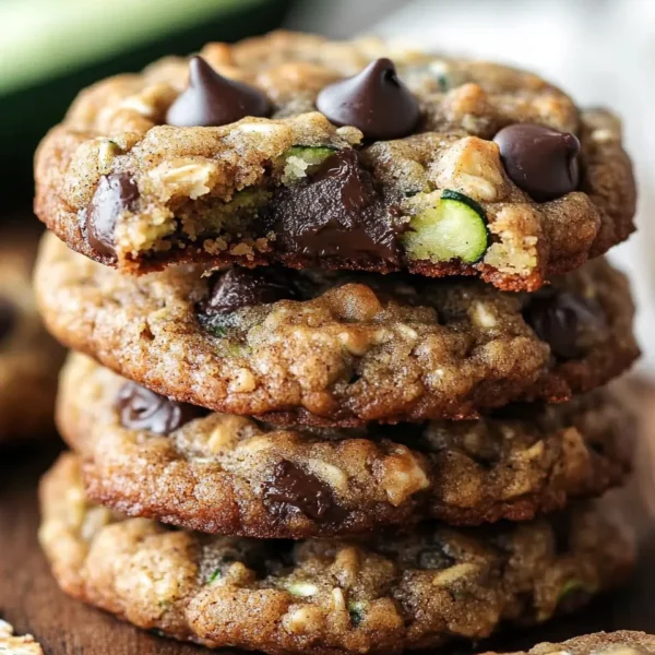 Zucchini Chocolate Chip Cookies