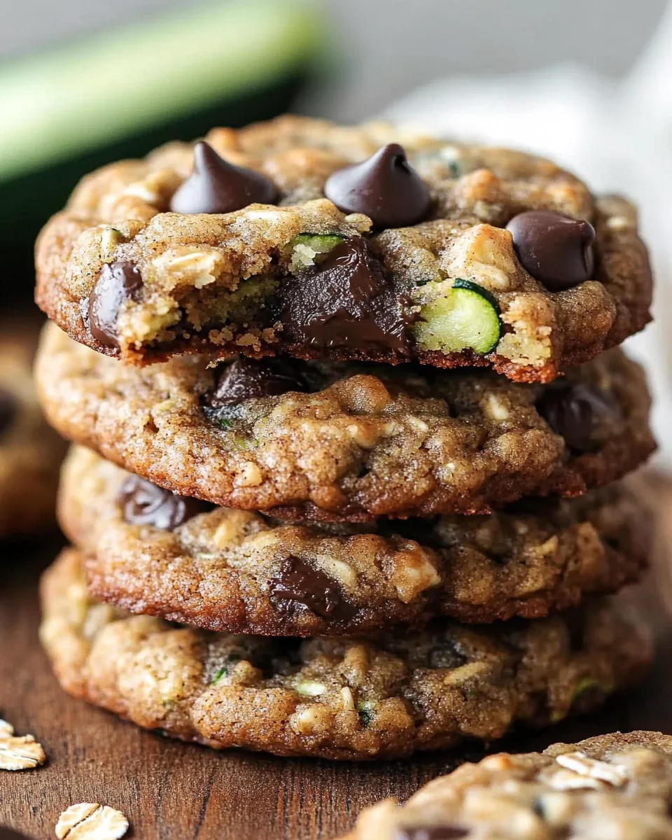 Zucchini Chocolate Chip Cookies 30 Zucchini Chocolate Chip Cookies
