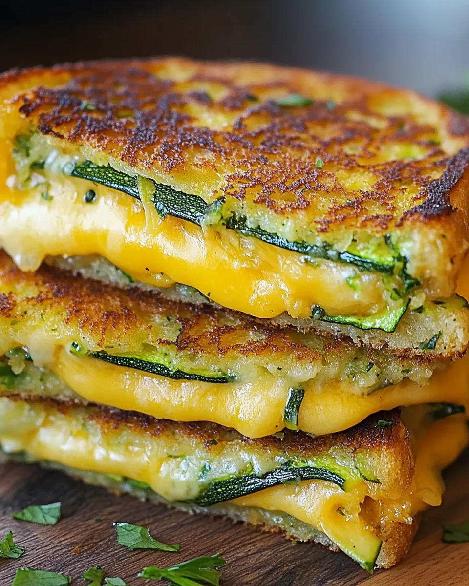 Zucchini Grilled Cheese 20 Zucchini