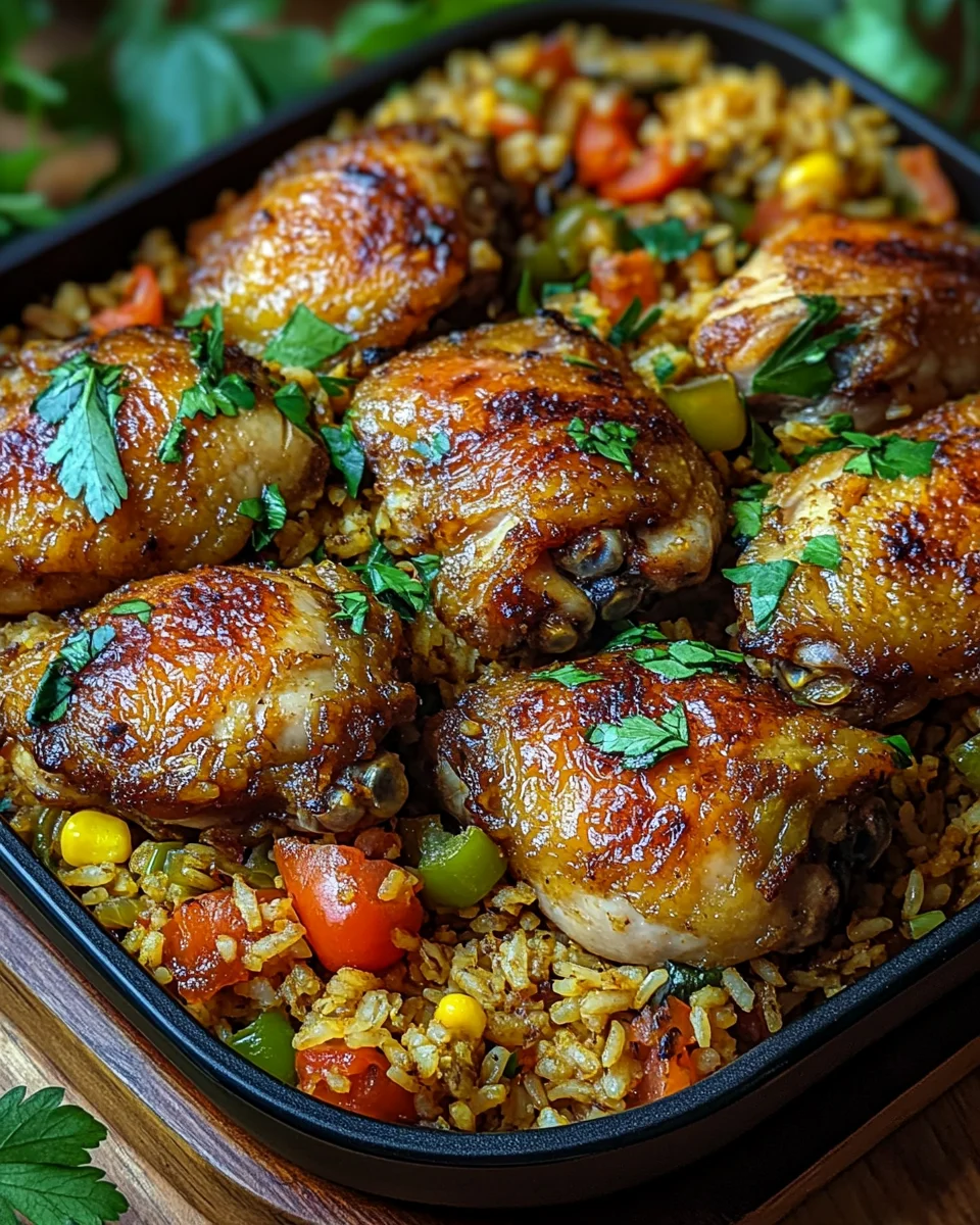Caribbean Chicken and Rice