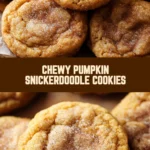 Chewy Pumpkin Snickerdoodle Cookies 24 Pinterest Hidden Image