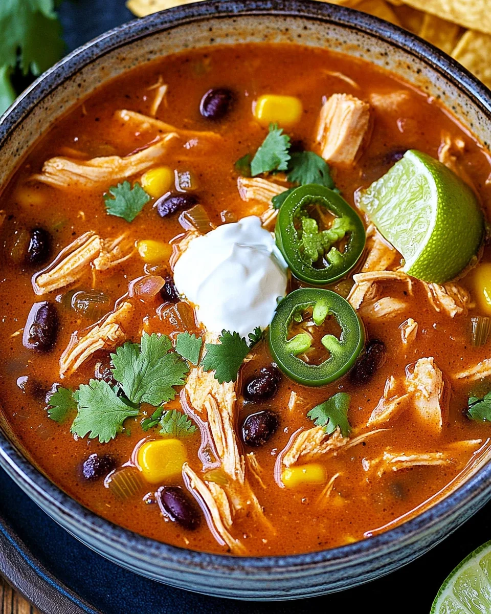 Chicken Enchilada Soup 24 Chicken